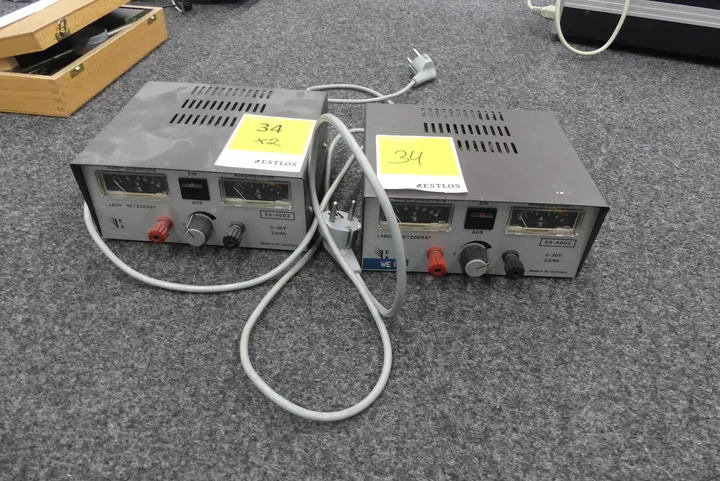 2x Labornetzgerät